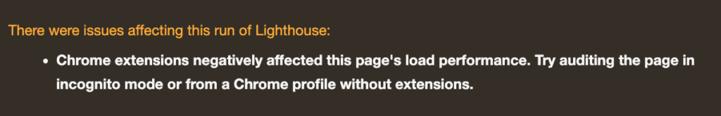 Chrome-Lighthouse-incognito-mode-use