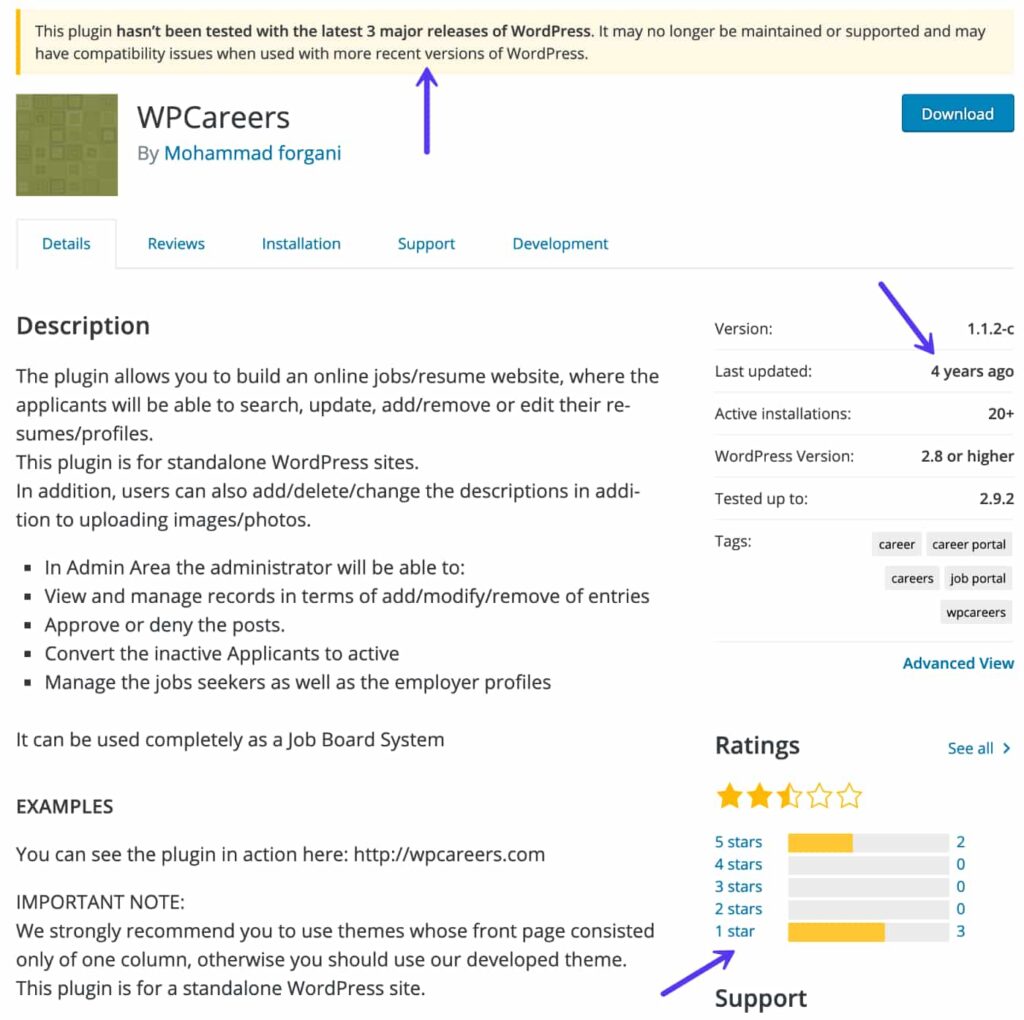 old-wordpress-plugin
