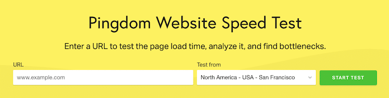 使用 Pingdom 测试我们的 WordPress 网站