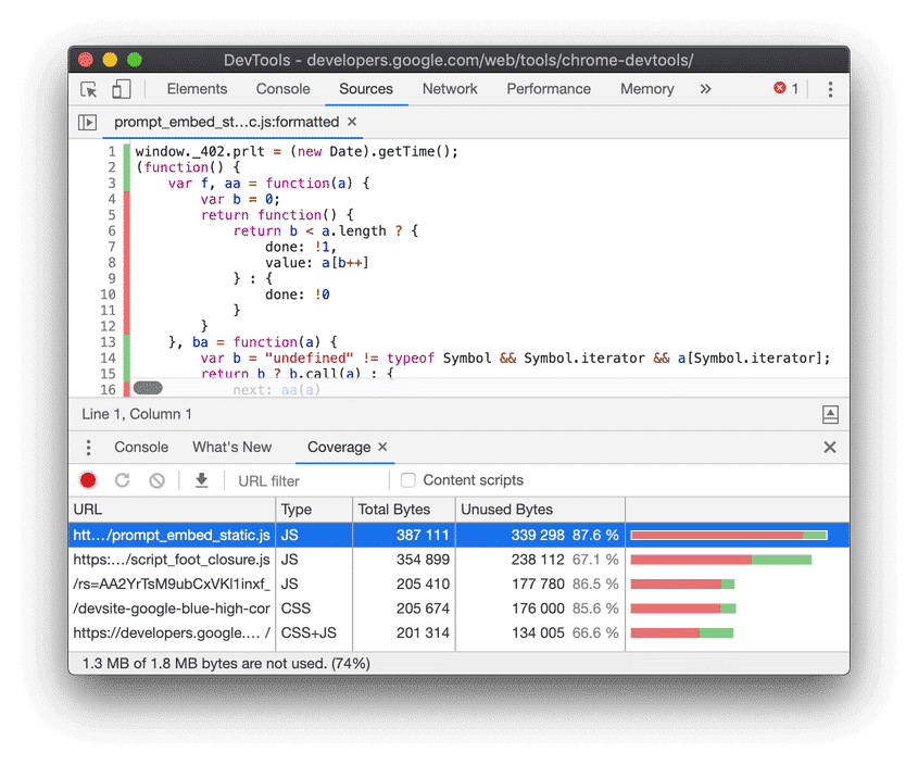 A-code-coverage-report