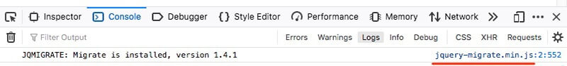WordPress-jQuery-Migrate-Script