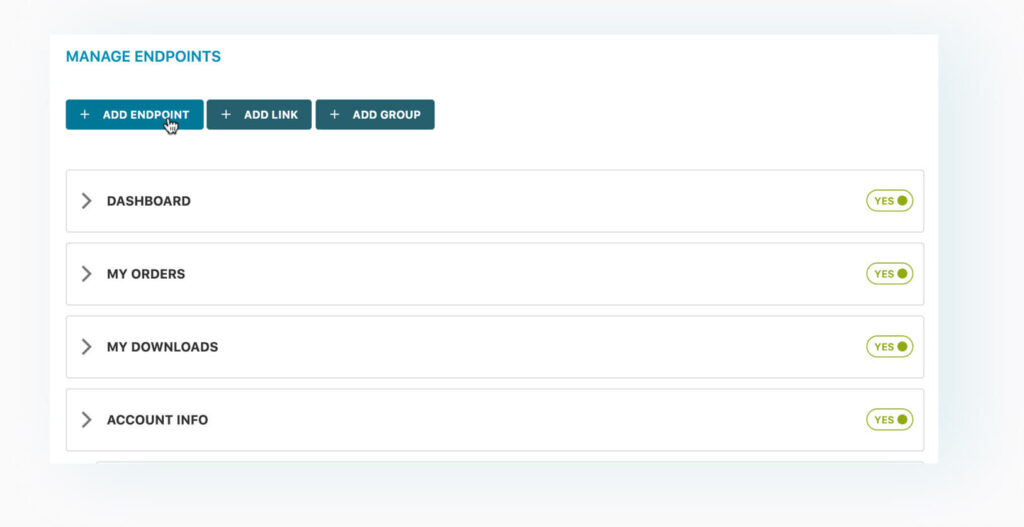 My-Account-create-endpoints
