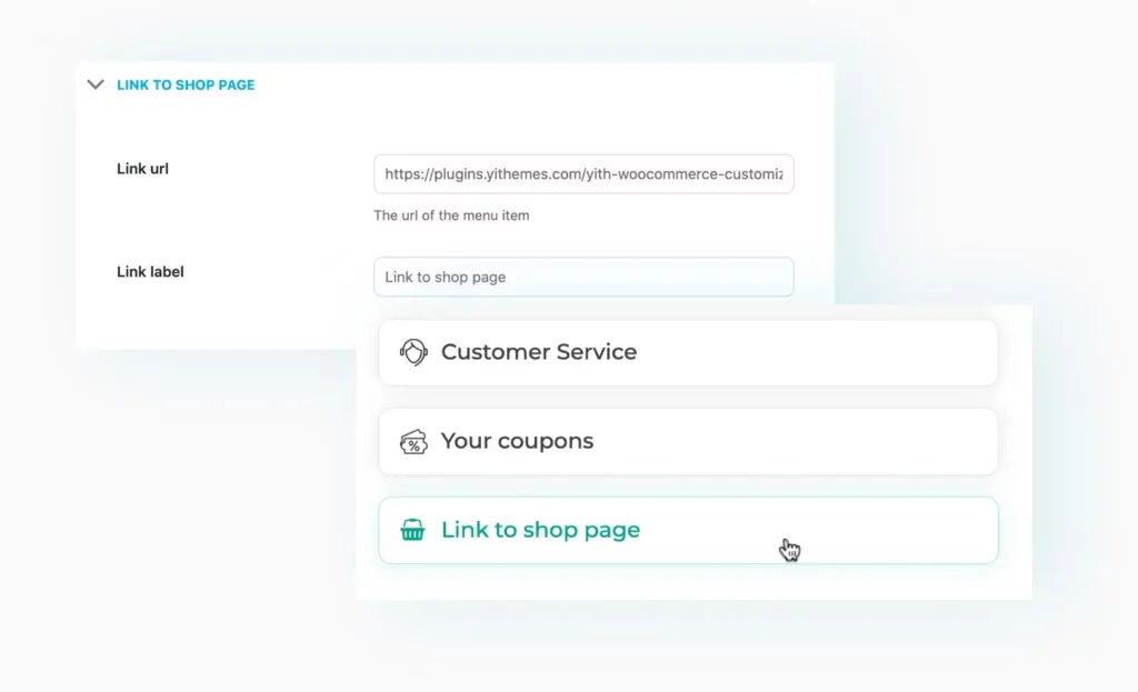 Customize-My-Account-custom-link