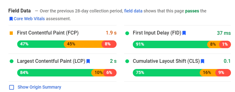 google-pagespeed-insights-field-data