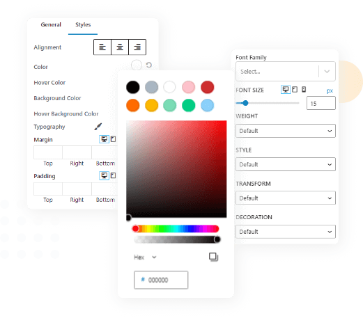 Advanced Typography & Colors