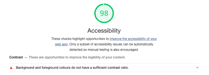 lighthouse-report-accessibility