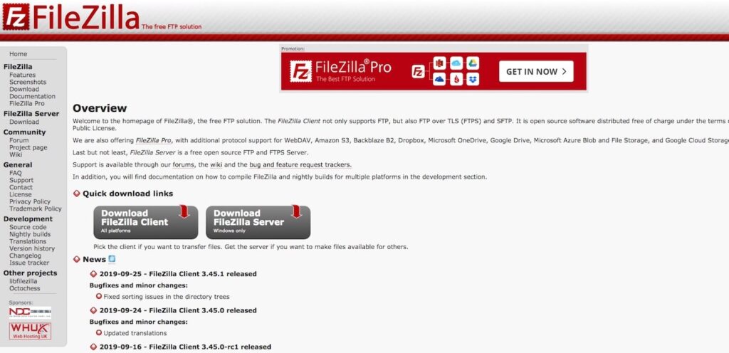 FileZilla