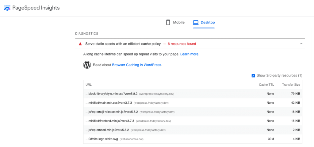 Checking-browser-caching-Source-PSI