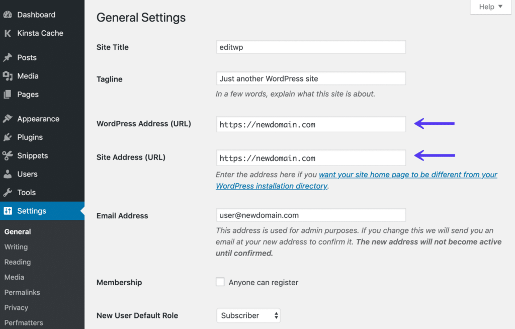 wordpress-general-settings