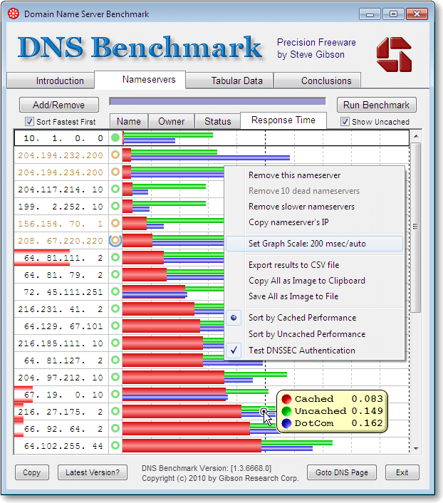 GRC-DNS-Benchmark