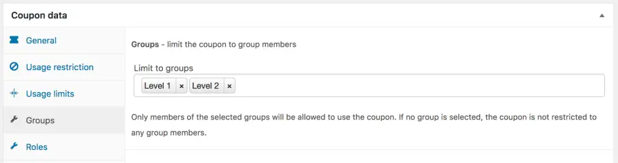 level groups